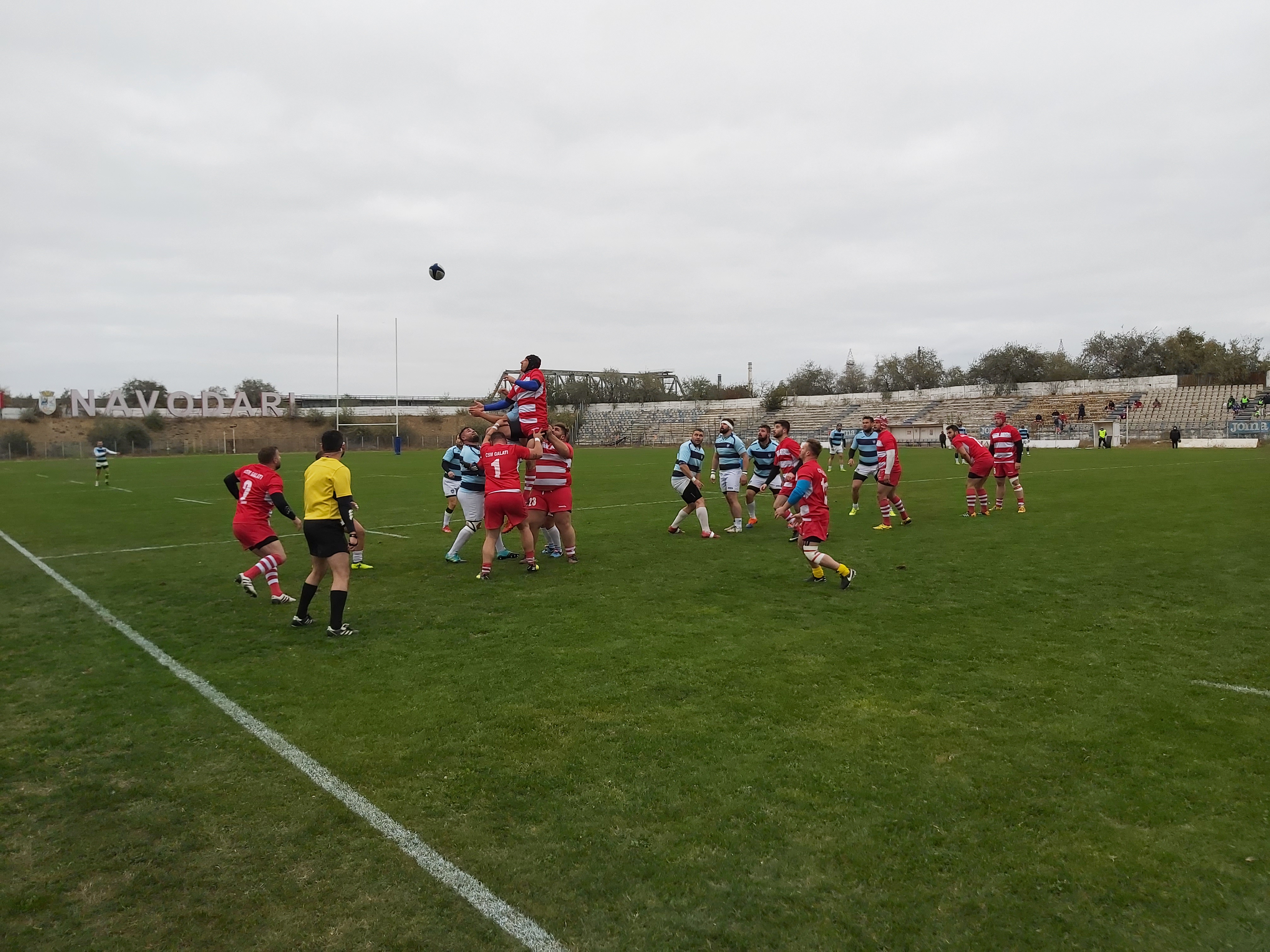 CS Năvodari promovează rugbyști tineri în DNS