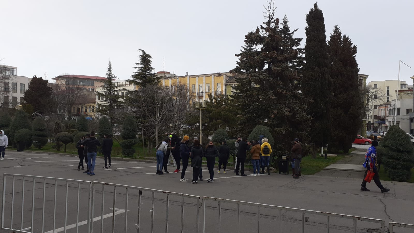 CONSTANȚA: Un nou protest în fața Prefecturii