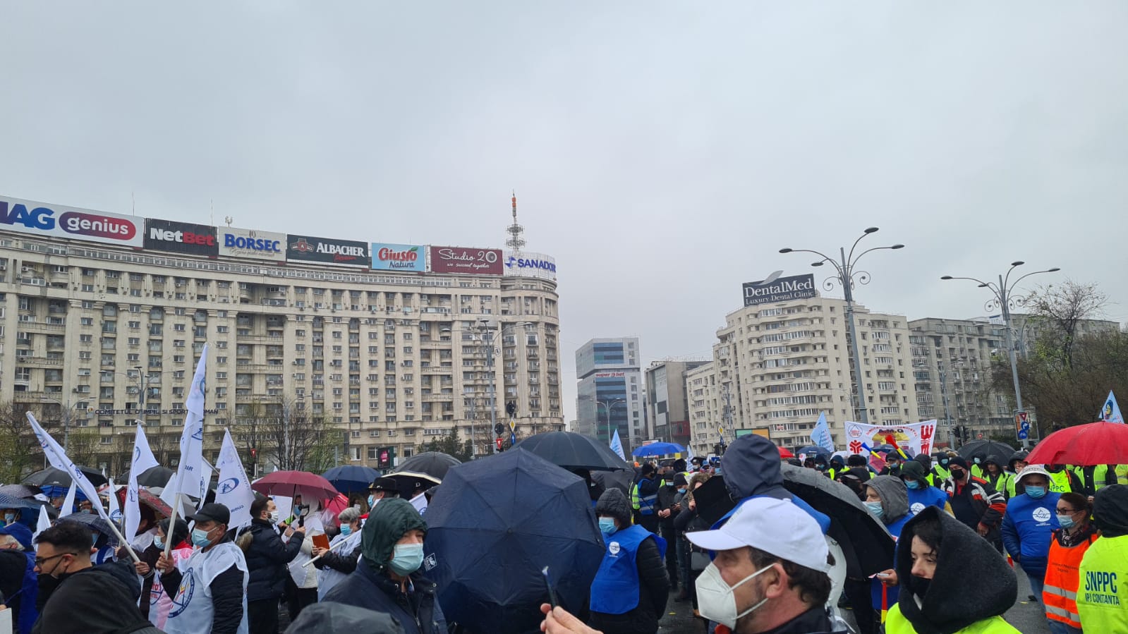 Cinci confederaţii sindicale organizează miting anti-guvernamental în Piaţa Victoriei
