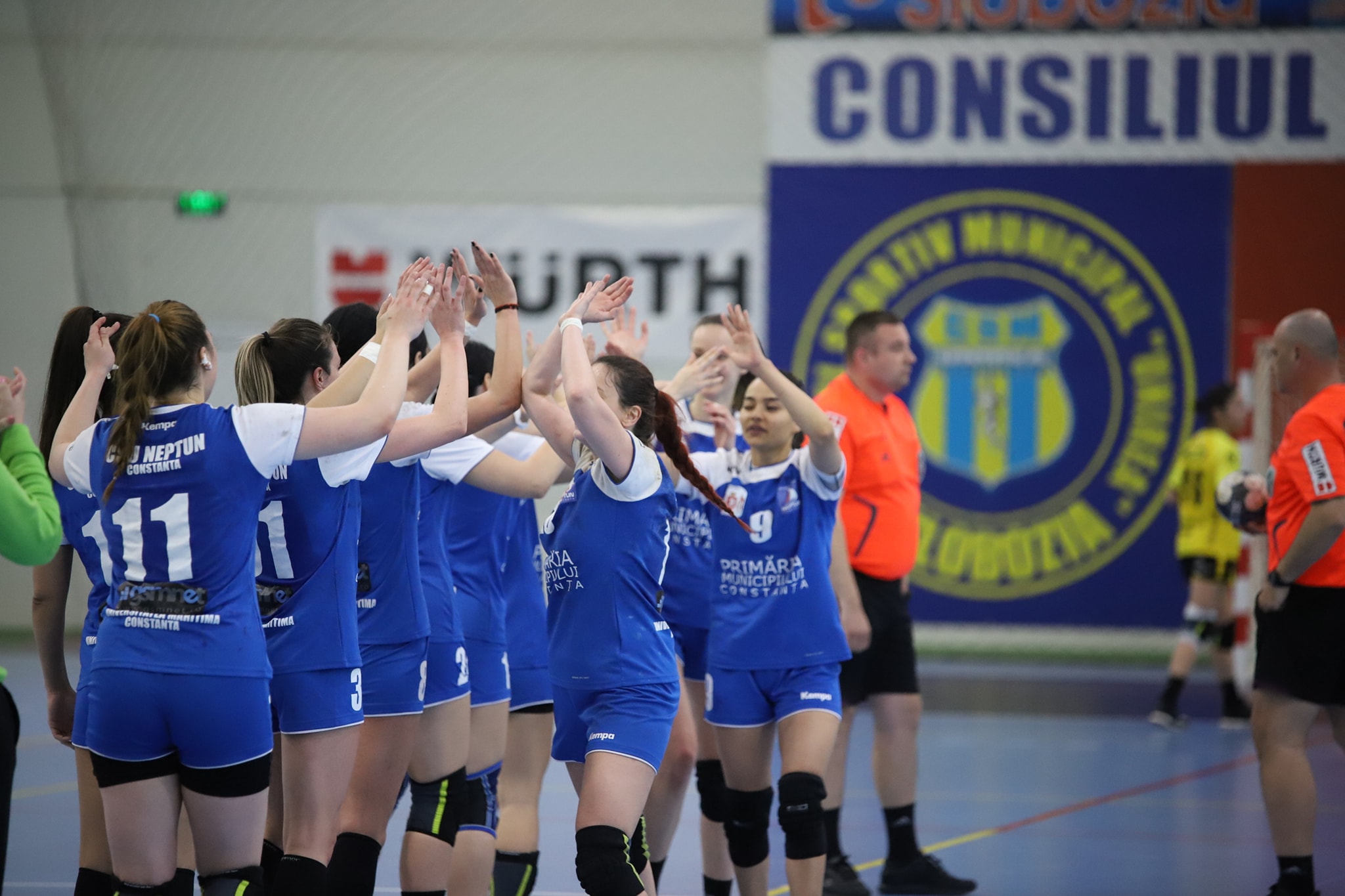 CSU Neptun a câștigat partida cu HCM Slobozia
