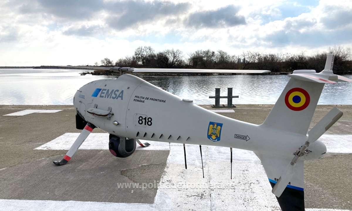 CONSTANȚA: Dronă pentru supravegherea frontierei maritime a României