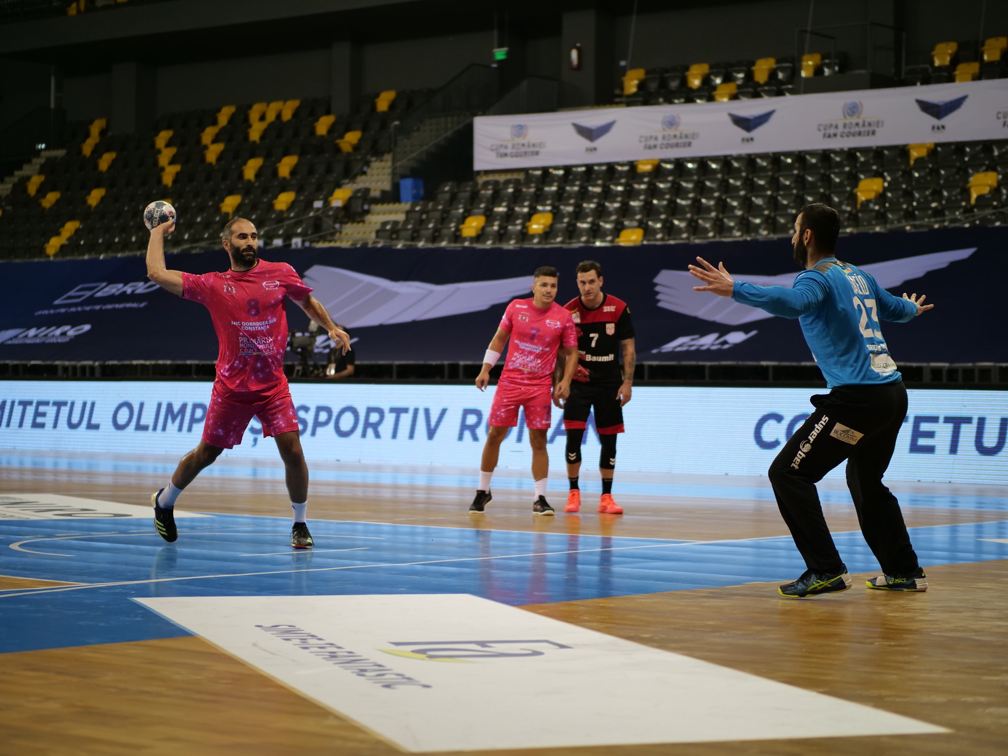 HC Dobrogea Sud Constanța evoluează în penultimul turneu din Liga Națională