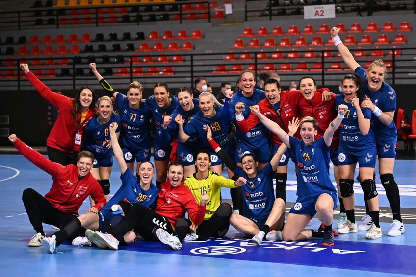 Handbalistele naționalei Românei s-au calificat la Campionatul Mondial după a doua victorie cu Macedonia de Nord