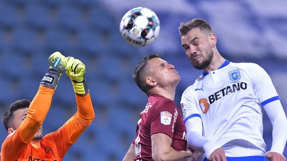 CFR Cluj rămâne pe locul al doilea în Liga I