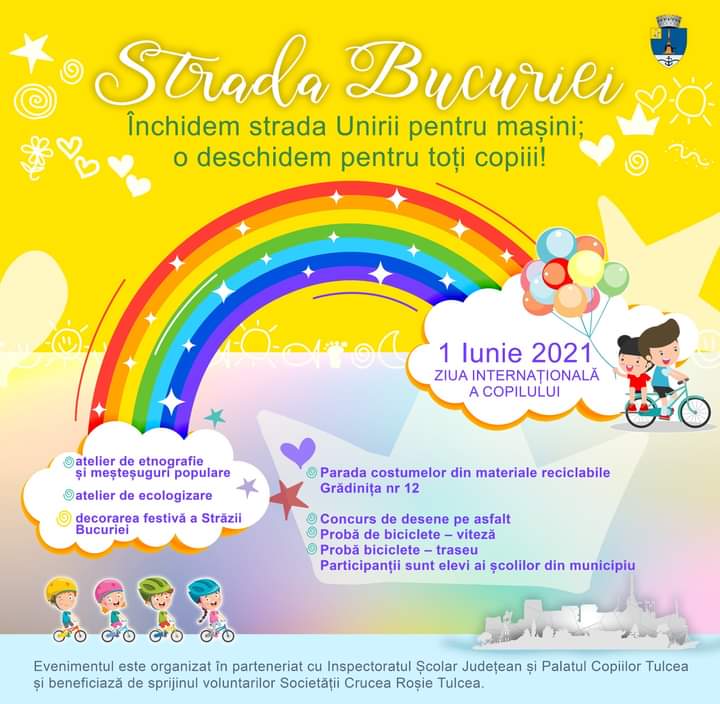 TULCEA: Primăria va organiza mai multe activităţi pentru a sărbători Ziua Copilului