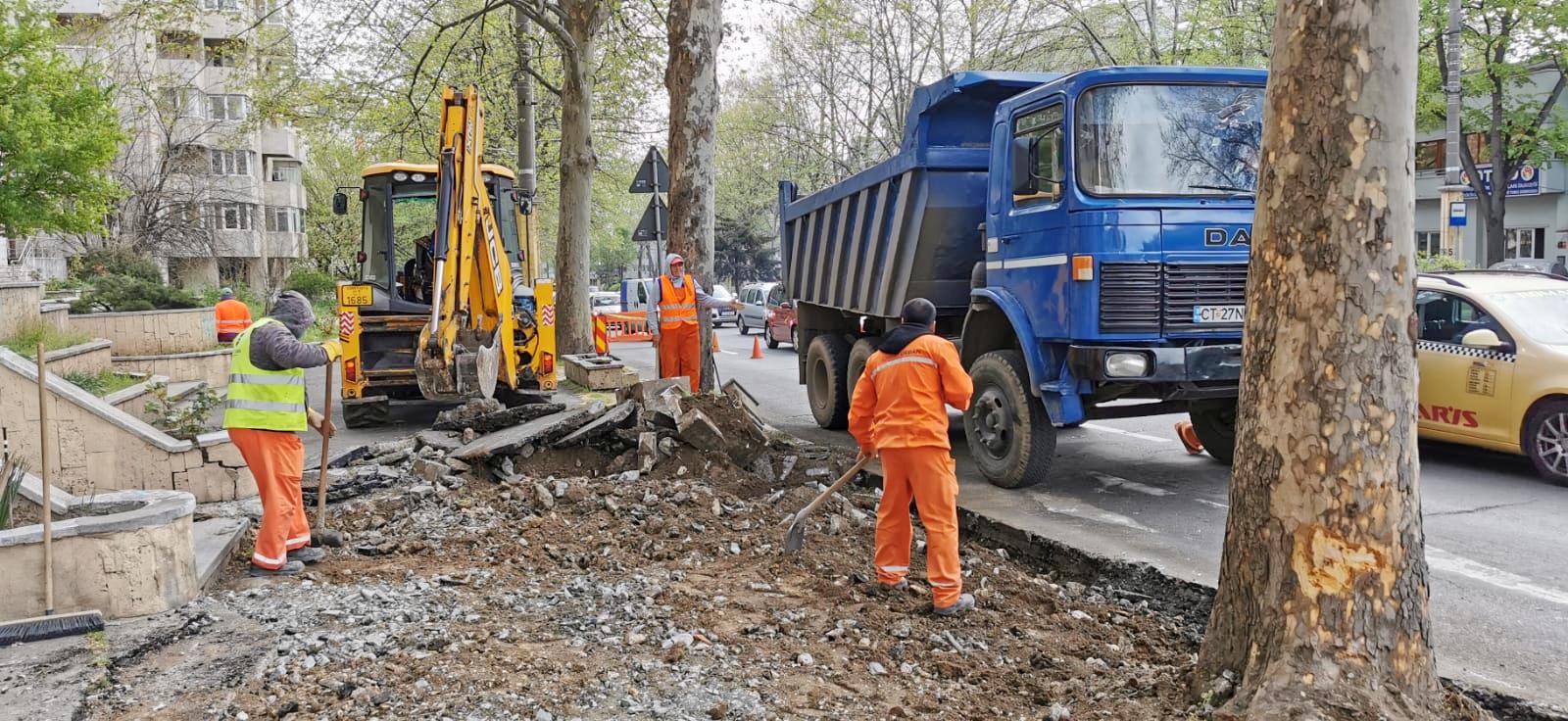 CONSTANŢA: O porţiune a Bulevardului Mamaia va fi reabilitată