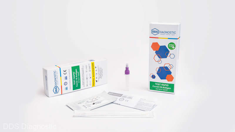 A fost avizat primul autotest Antigen Covid-19 produs în România