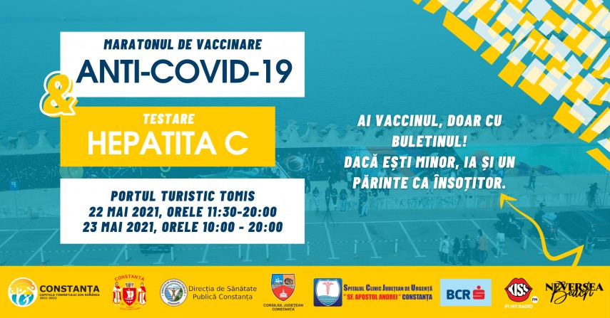 Maraton de vaccinare în Portul Tomis