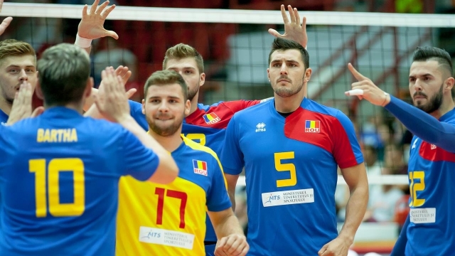 Naționala de volei masculin a României a pierdut meciul cu echipa Elveției