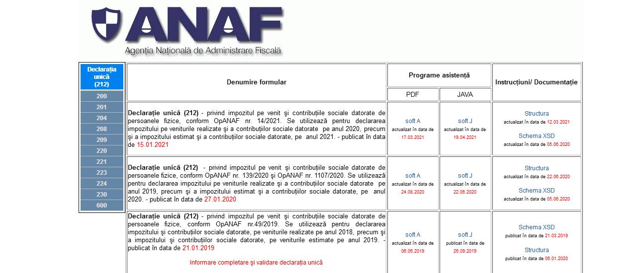 25 mai 2021, termenul limită pentru depunerea declaraţiei unice