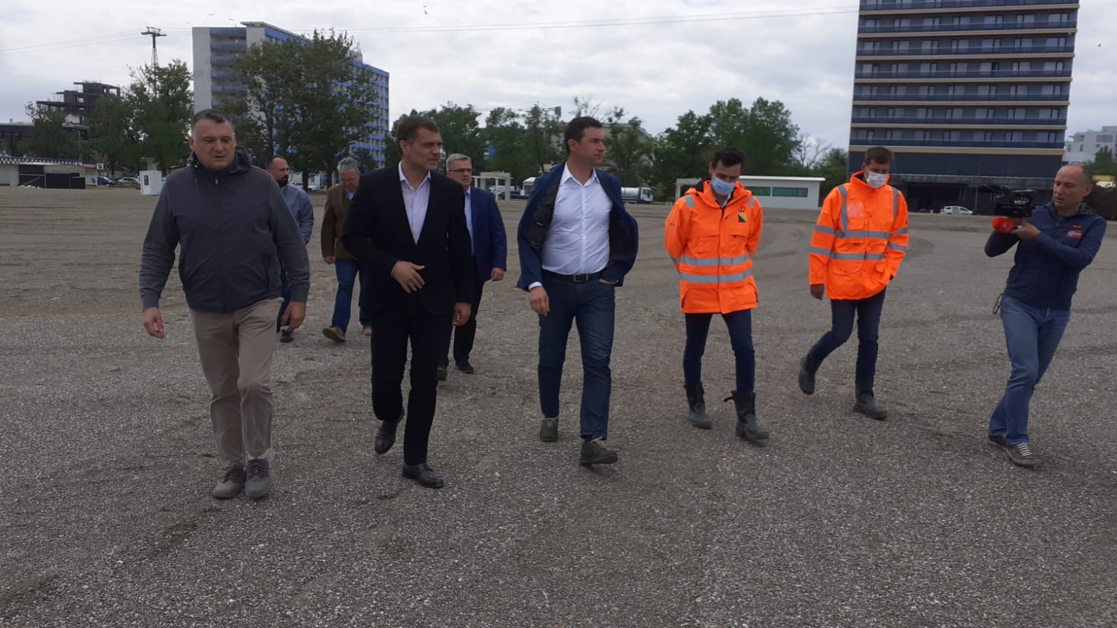 Ministrul Mediului, vizită pe litoral. Plaja realizată prin procesul de înnisipare va fi recepţionată la jumătatea sezonului turistic estival