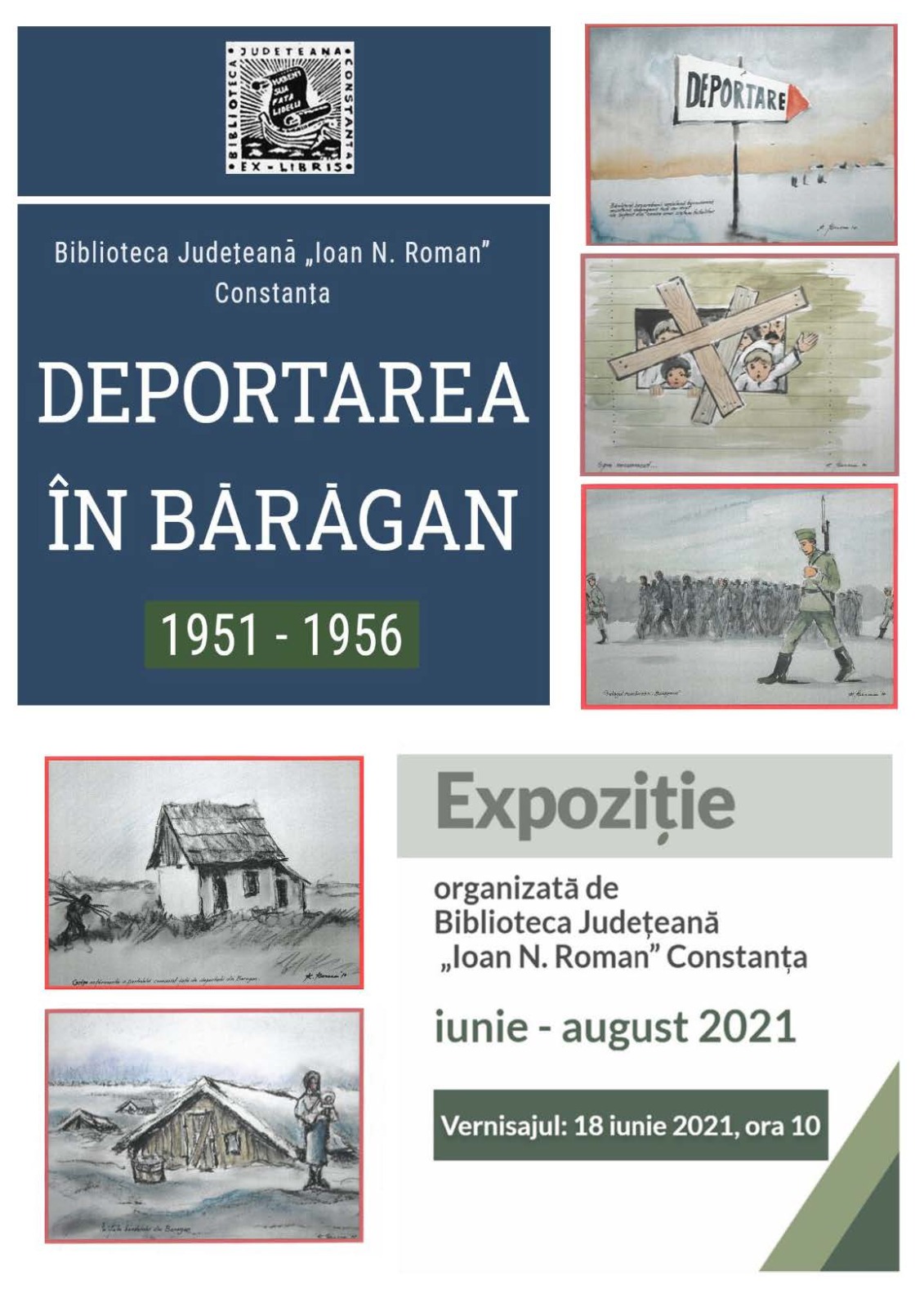 CONSTANȚA: Expoziția „Deportarea în Bărăgan (1951-1956)”