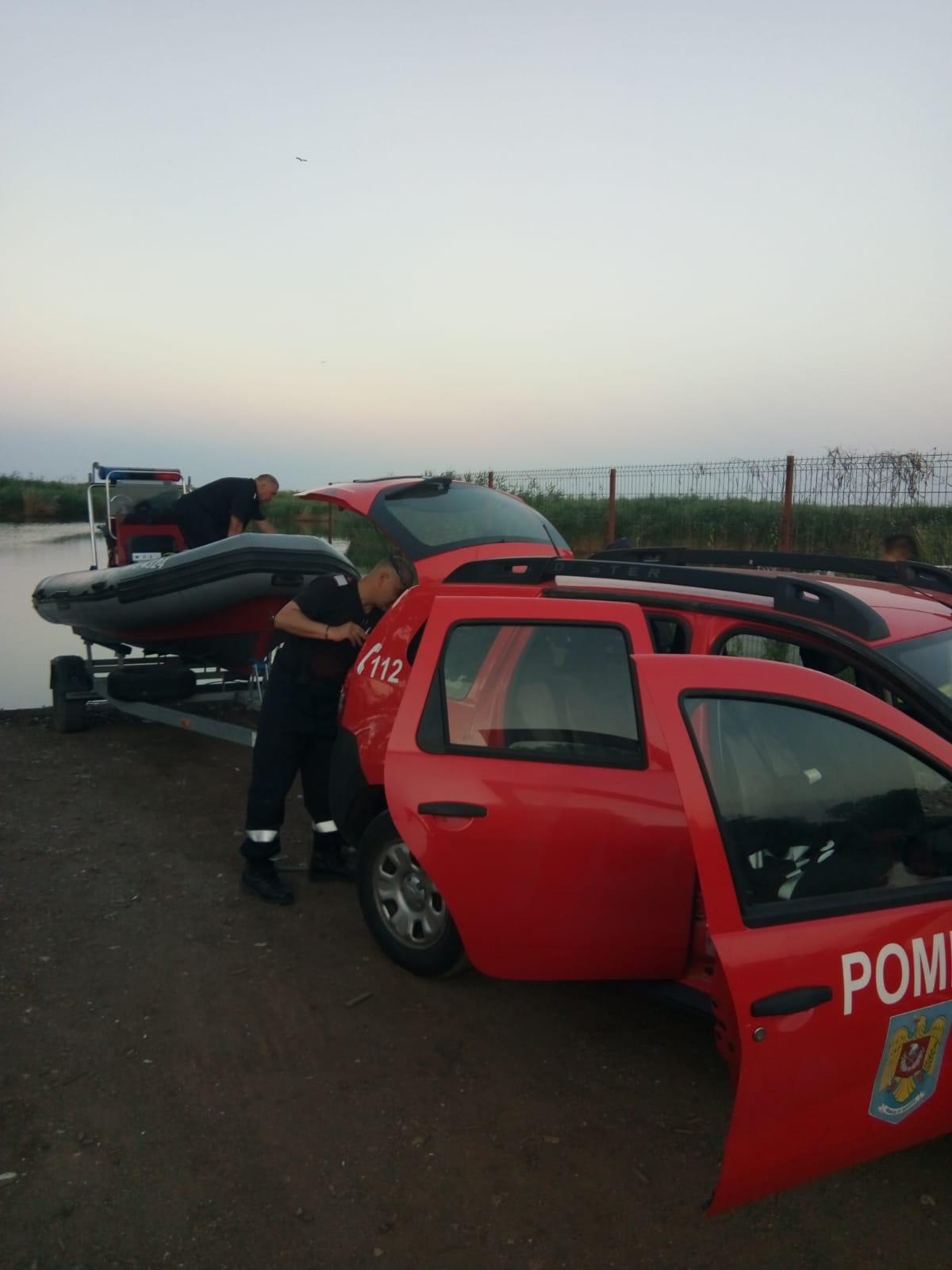 Județul TULCEA: Pescar dispărut pe Lacul Golovița