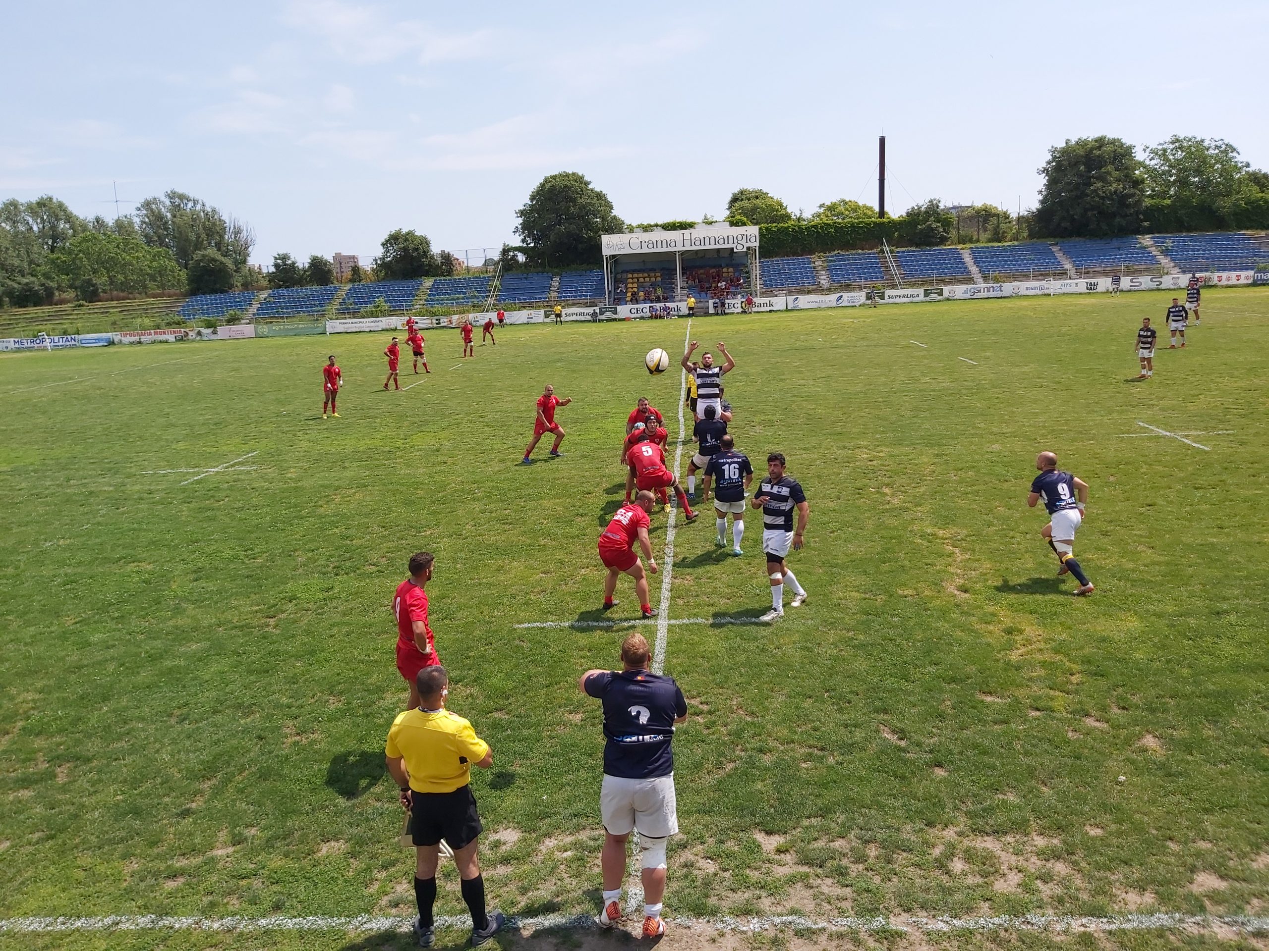 Fulgerele au grăbit finalul meciului Tomitanii Constanța – Dinamo