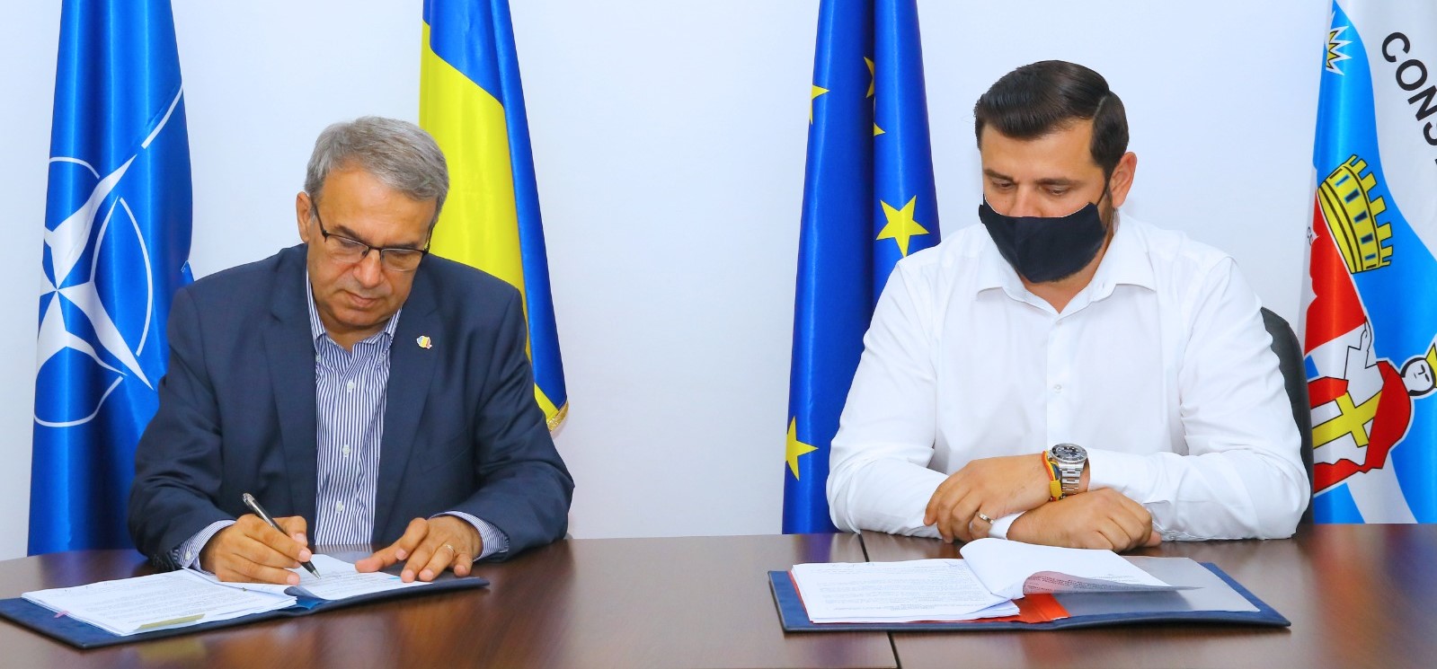 CONSTANŢA: A fost semnat contractul de execuție a lucrărilor de modernizare şi extindere a zonei pietonale de pe strada Ștefan cel Mare