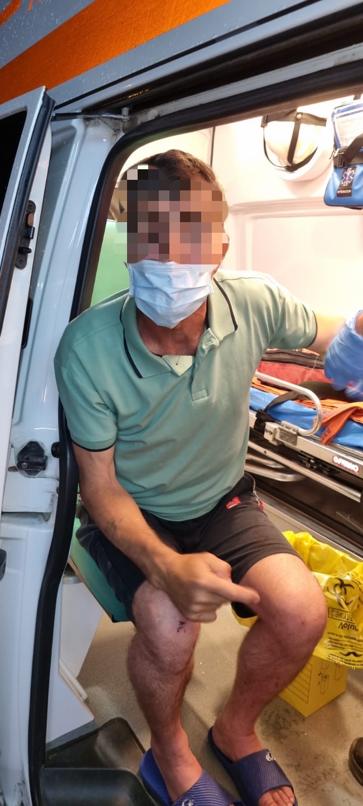 TULCEA: Un bărbat a încercat să își dea foc