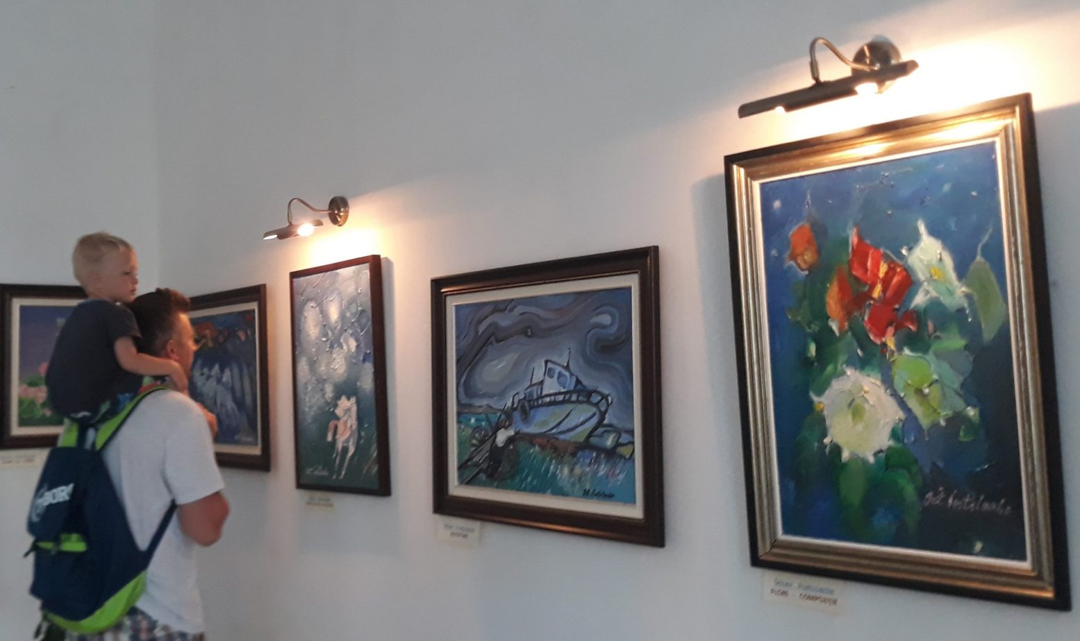Expoziție de pictură la Sulina, în Palatul Comisiei Europene