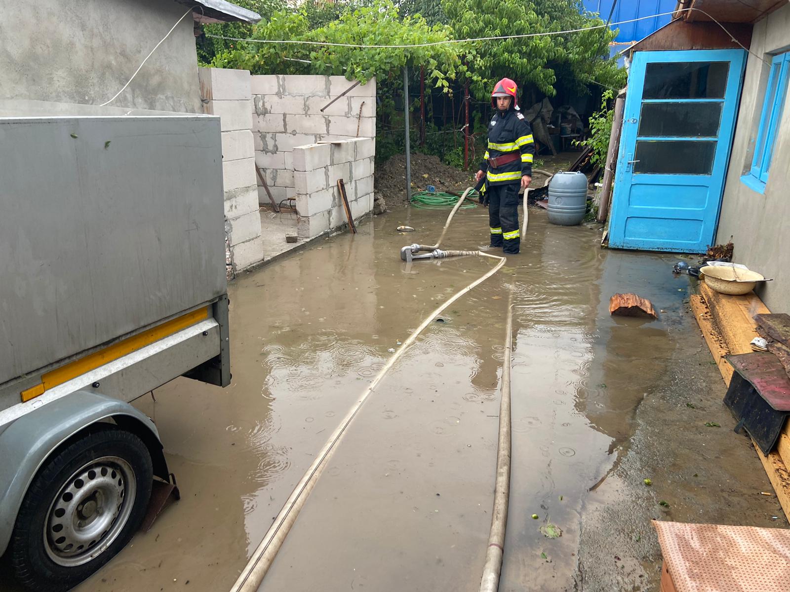 Județul TULCEA/FOTO: Un prim bilanț al problemelor cauzate de Codul portocaliu