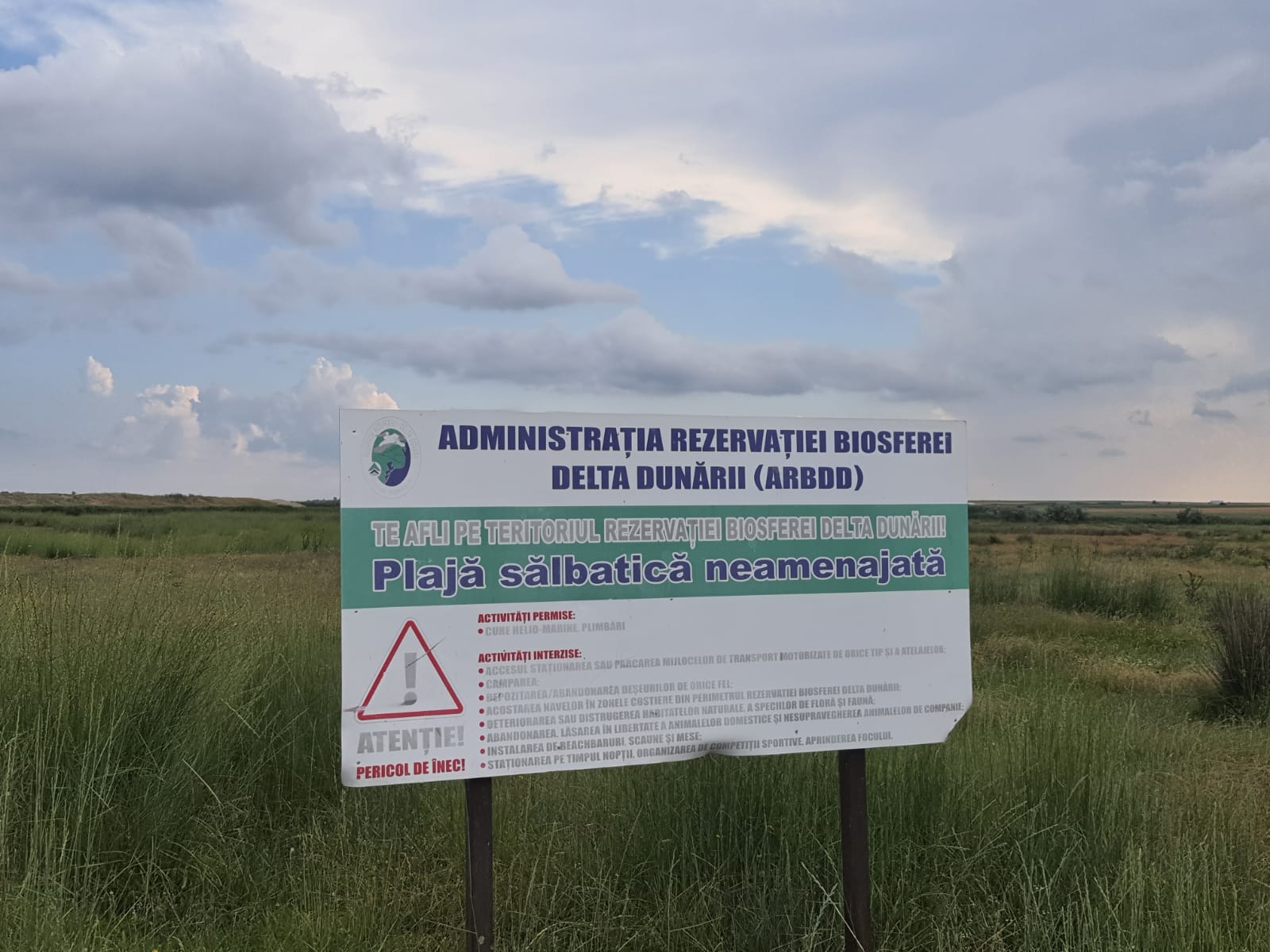 Plaja sălbatică de la Vadu