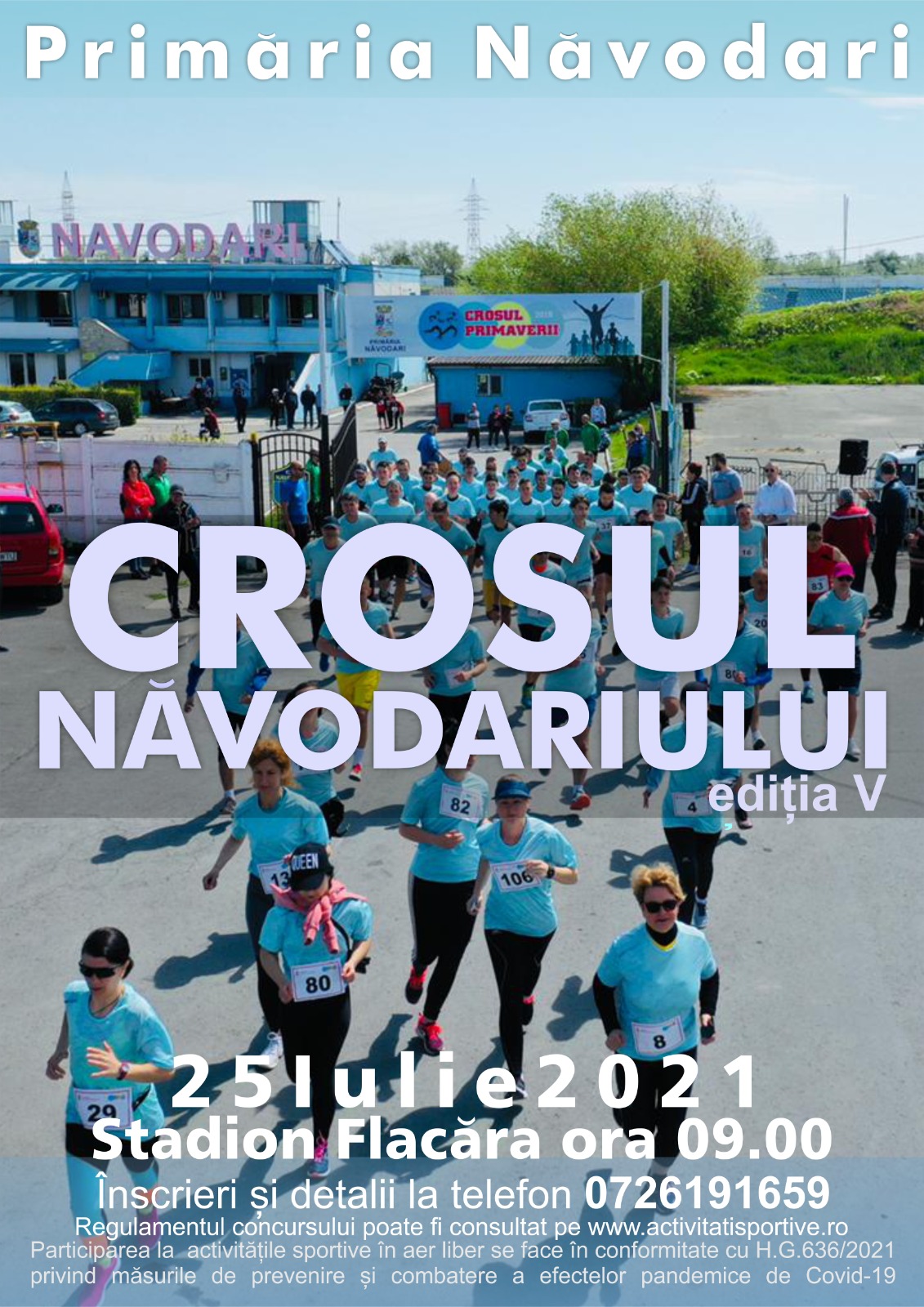 Duminică este programat „Crosul Năvodariului”