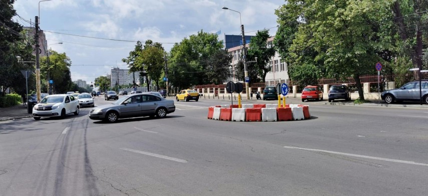 CONSTANȚA: Se desființează un sens giratoriu