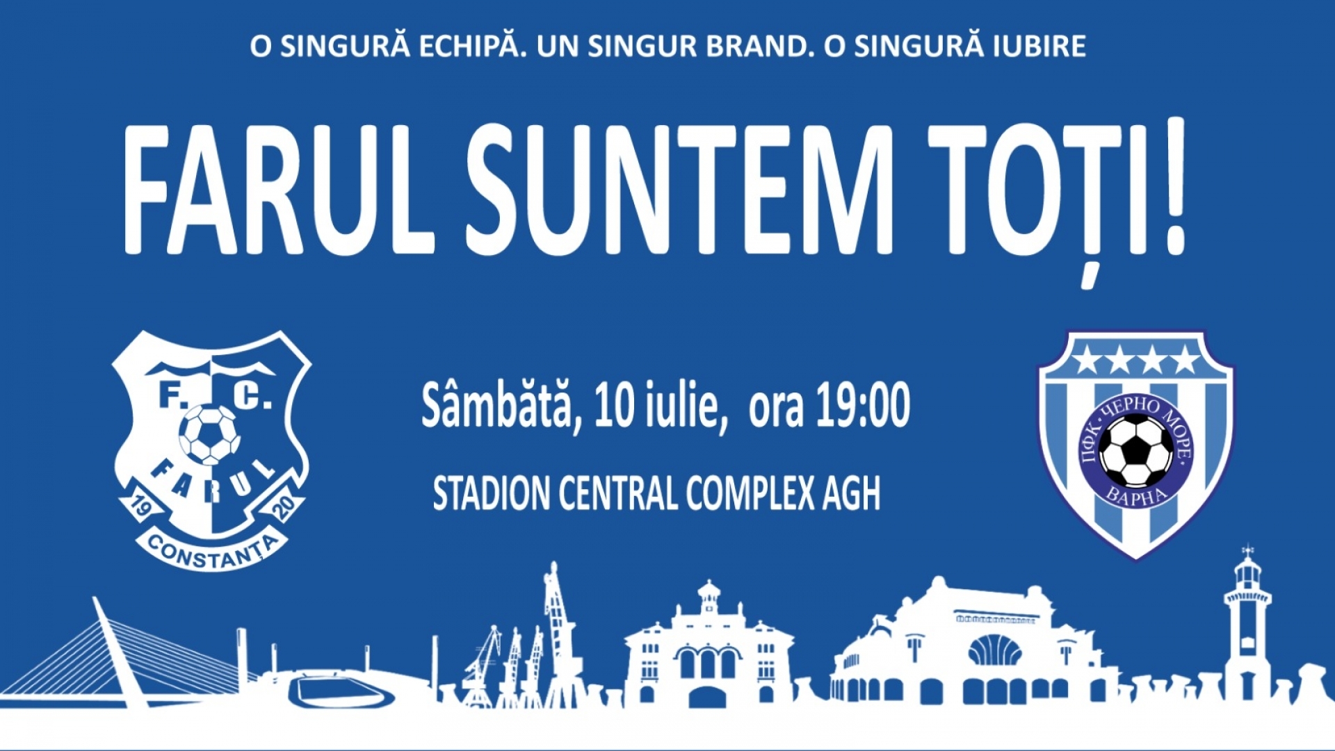 Farul Constanța joacă Sâmbătă un amical cu Cerno More Varna