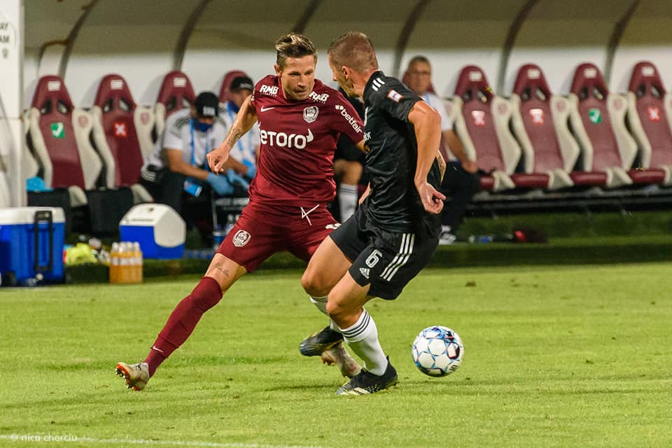 CFR Cluj câștigă în Gibraltar și are șanse mari de calificare