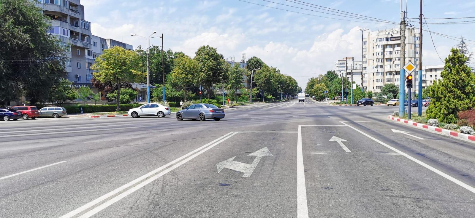 CONSTANŢA: Se schimbă semaforizarea din intersecția de la Dacia