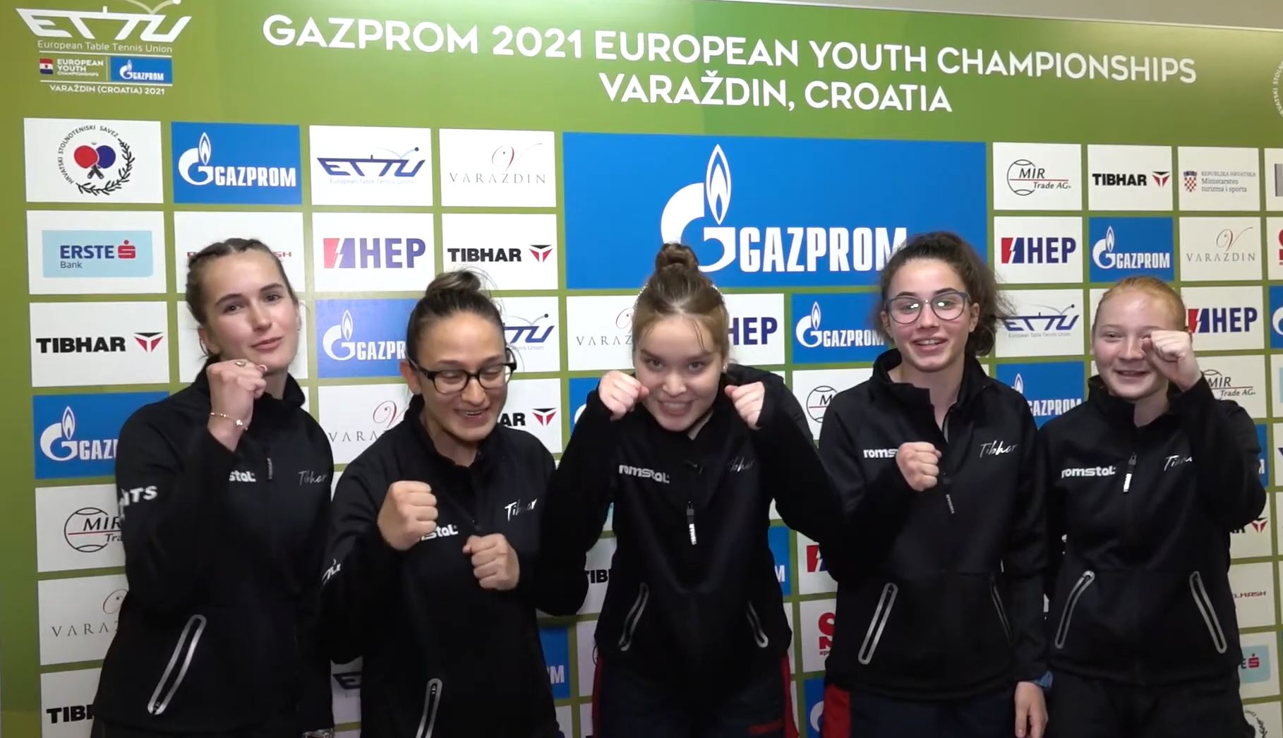 Echipa feminină de tenis de masă a României va juca finala Europenelor U19