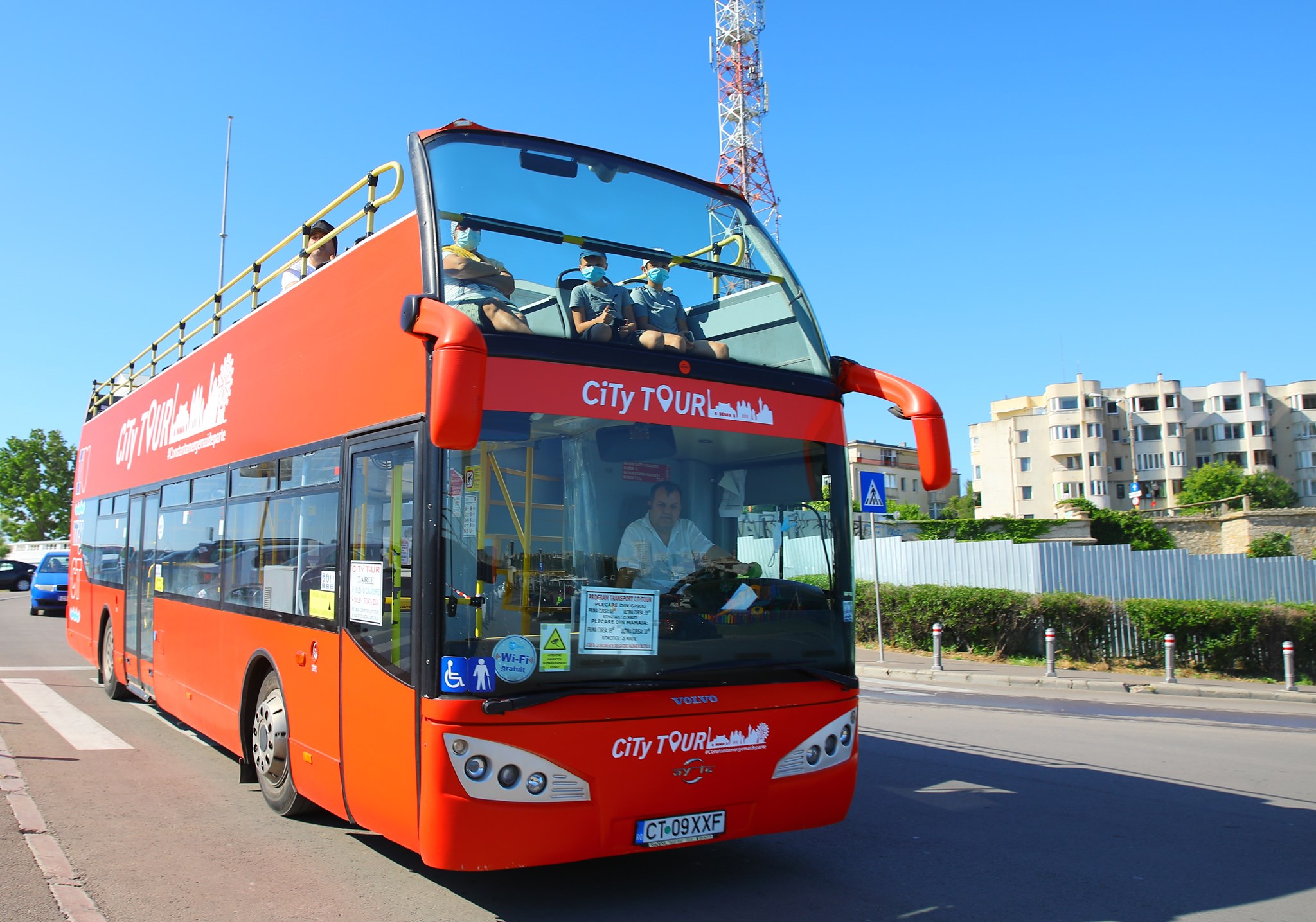 CONSTANŢA: În acest weekend, autobuzele etajate ale linei estivale CiTy TOUR vor circula deviat