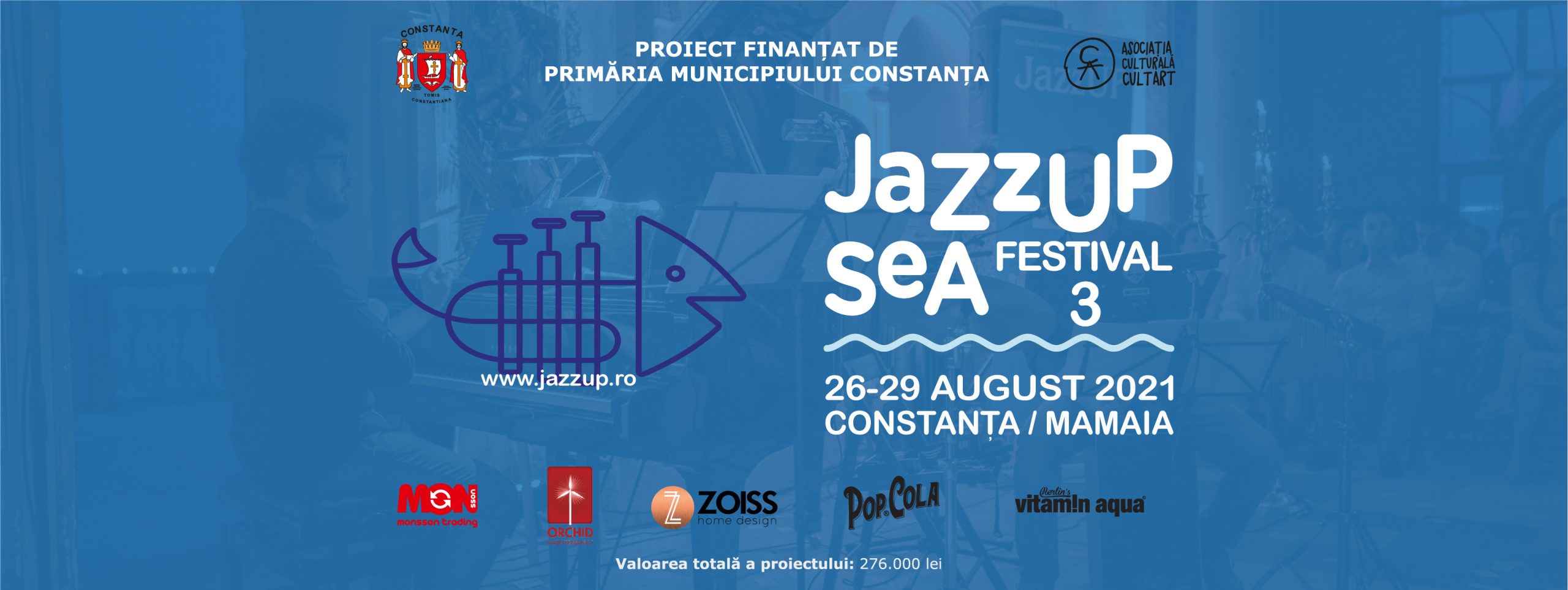 CONSTANŢA: Începe Festivalul JazzUP Sea, ediția a III-a