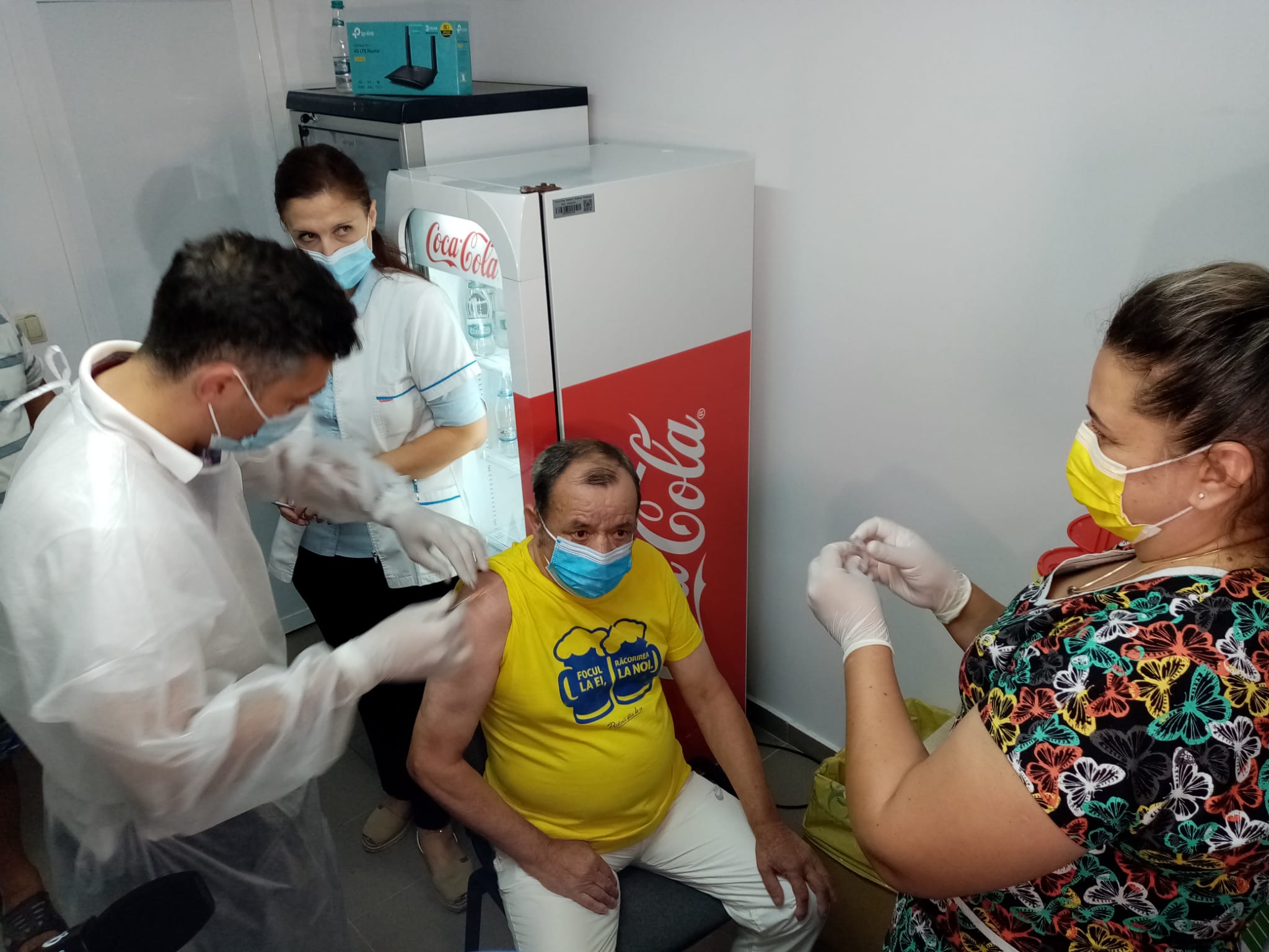 Campanie de vaccinare anti-COVID în Vama Veche