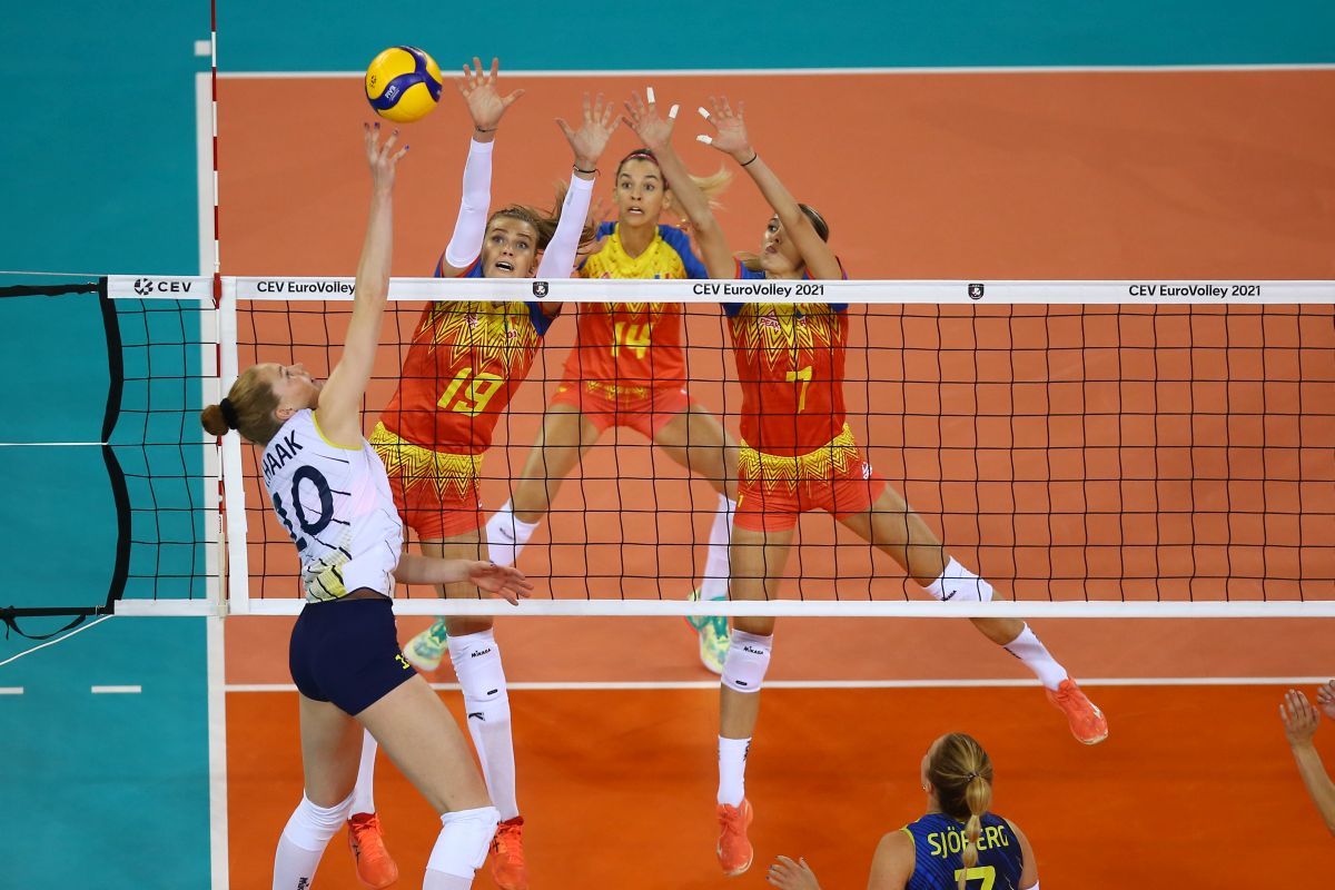 România învinsă de Suedia la CE de volei feminin