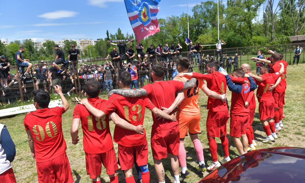 CSA Steaua a urcat pe locul I în Liga a-II-a, dar nu are drept de promovare