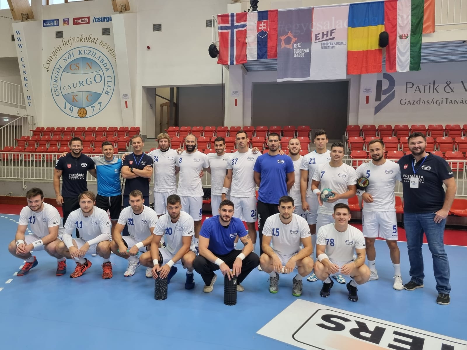 HC Dobrogea Sud a obținut victoria cu Csurgoi KK în meciul de ieri din Liga Europeană