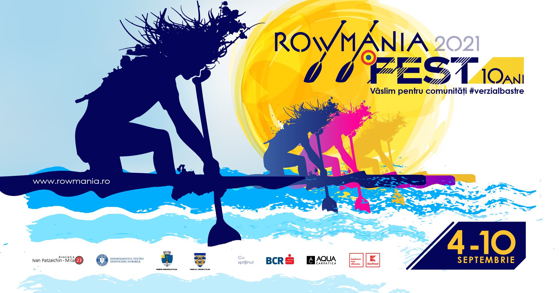 TULCEA: Festivalul RowmaniaFEST 2021. Concerte, proiecții de filme, ateliere, expoziții si o tură de vâslit în Delta Dunării