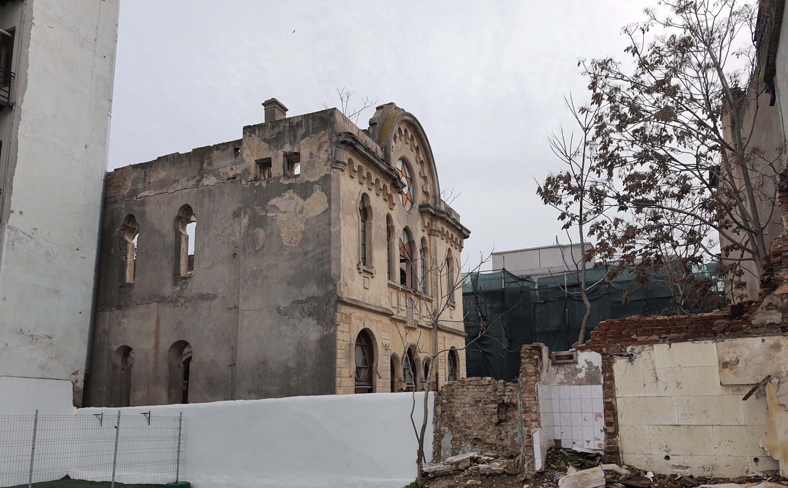 Sinagoga din Constanța, pentru a patra oară autorizată spre a fi reabilitată