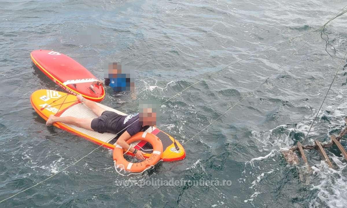 Intervenție a Gărzii de Coastă la Marea Neagră pentru salvarea a șapte turiști aflați în pericol