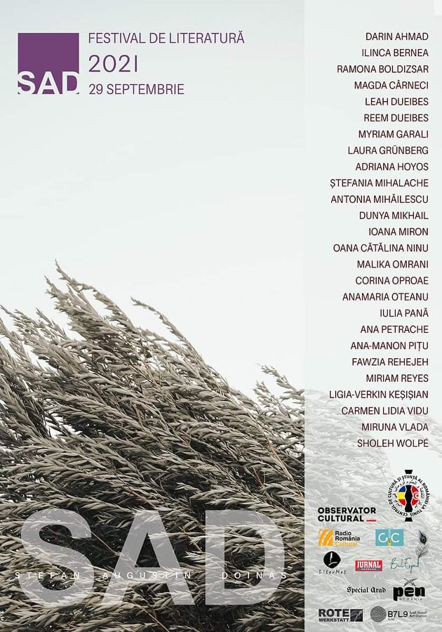 Festivalul SAD (Zile și Seri de Literatură Ștefan Augustin Doinaș) a ajuns la ediția a VII-a și se desfășoară online de miercuri