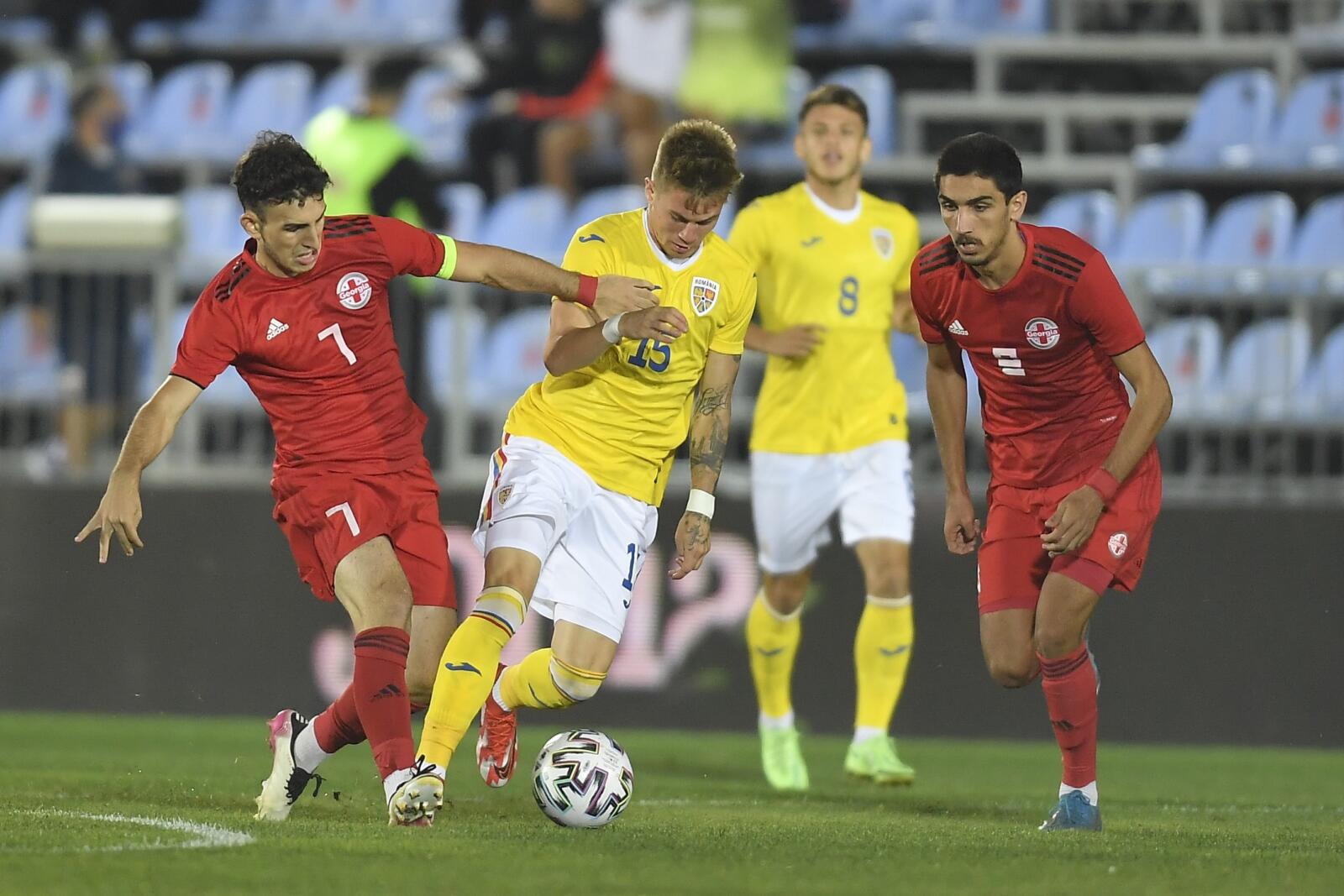 România U21 a încheiat la egalitate meciul amical de fotbal cu Georgia U21