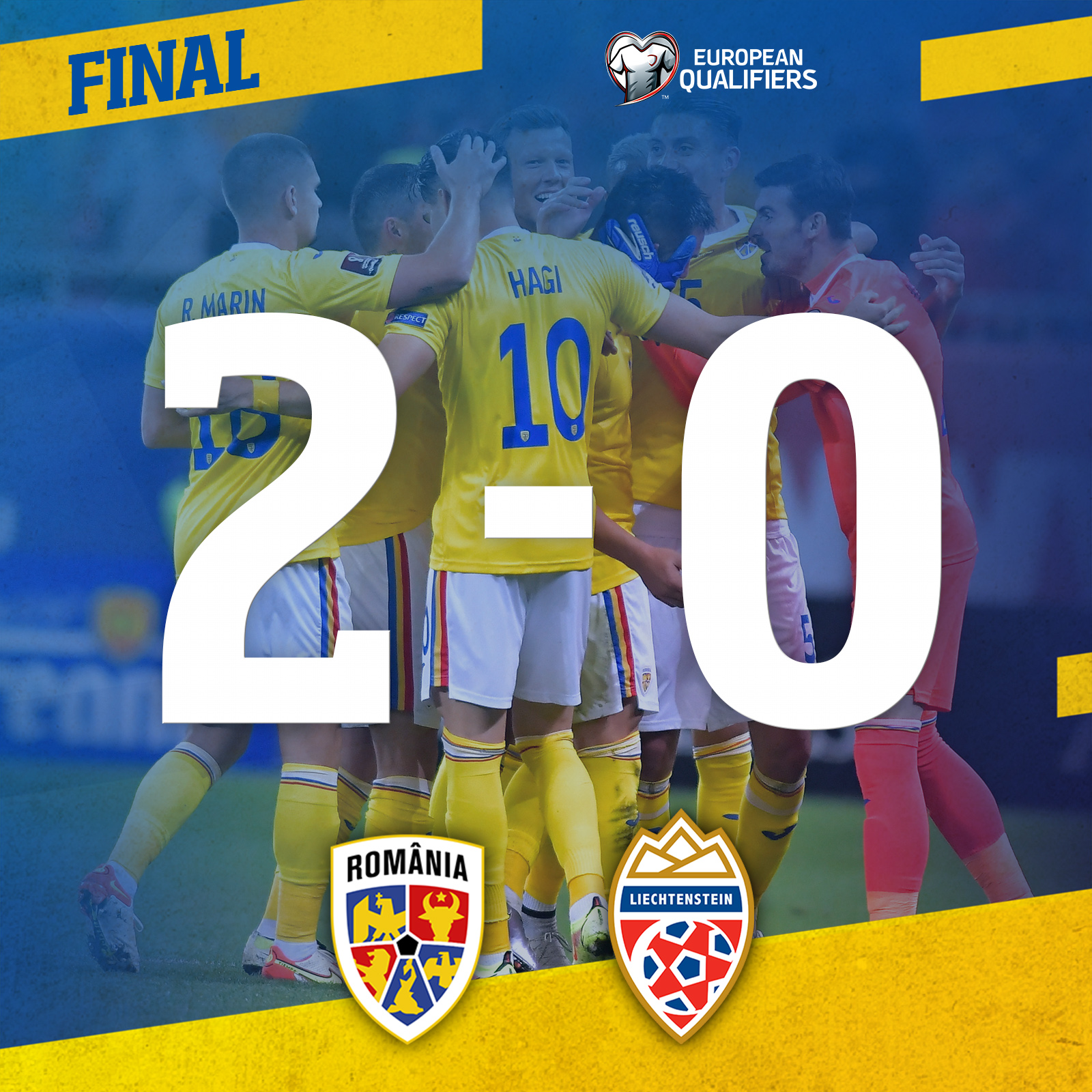 Reprezentativa României trece de Liechtenstein în preliminariile CM 2022