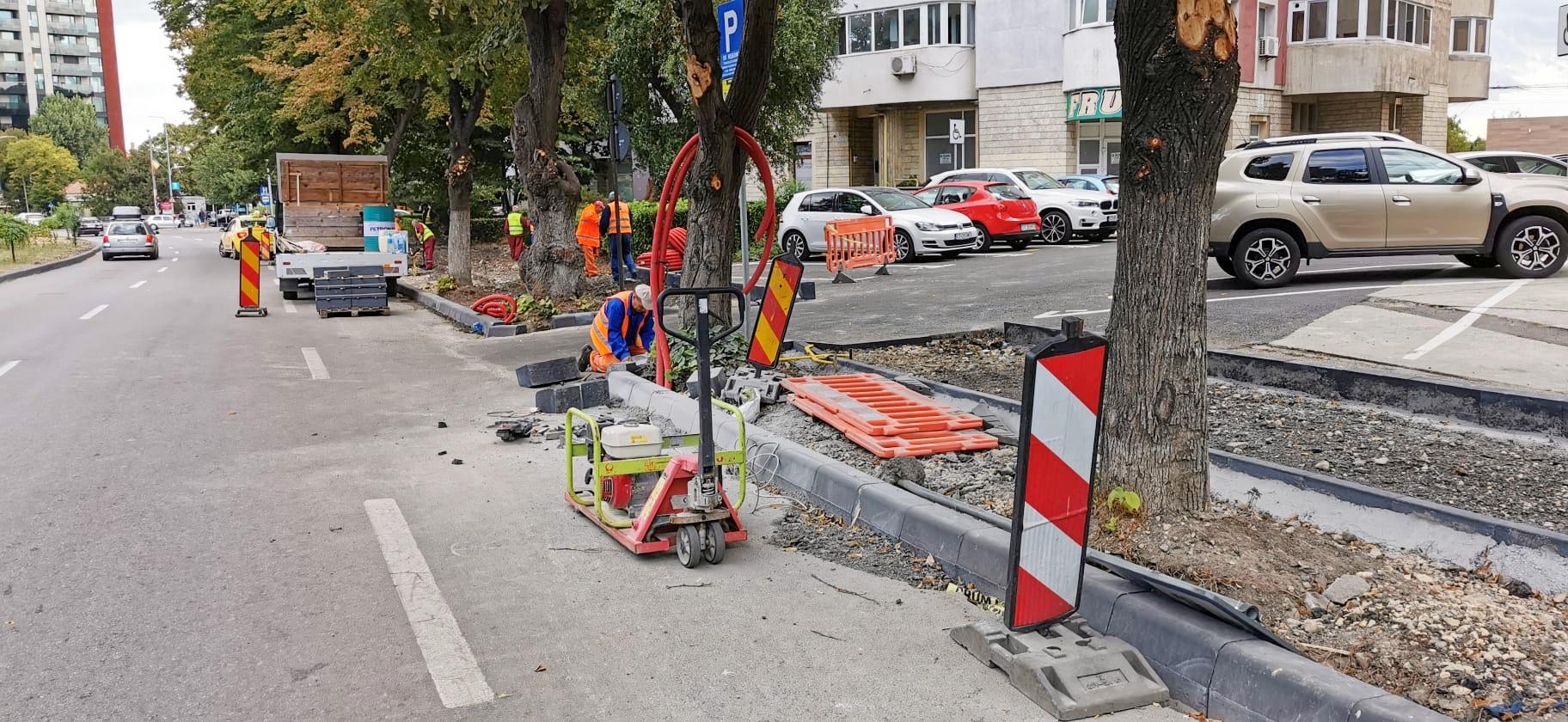 Atenție, șoferi! Încep lucrările de frezare a carosabilului pe un tronson al bulevardului Mamaia