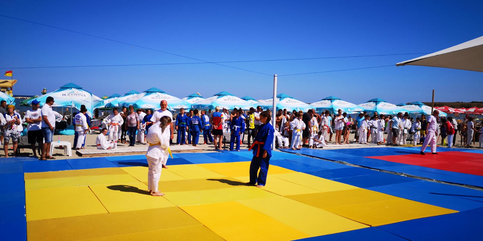 Competiția „Black Sea Judo Cup” s-a disputat pe plaja din fața Radio Constanța