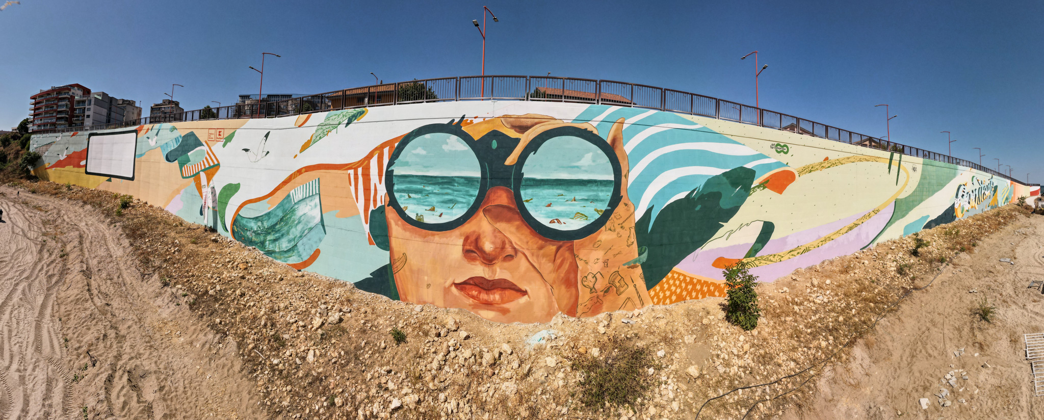 Cea mai mare pictură murală din lume care purifică aerul, lansată astăzi la Constanţa