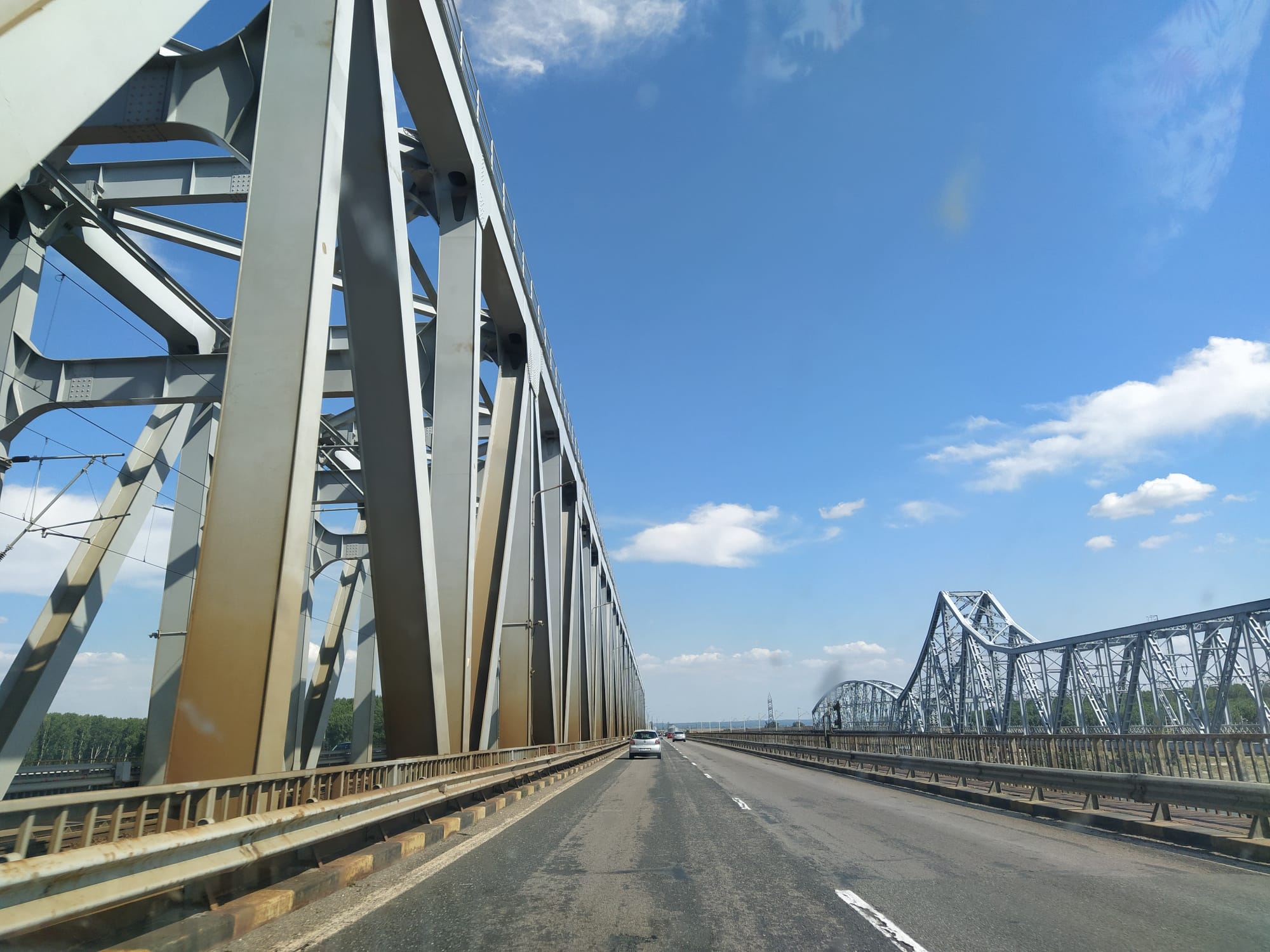 Continuă reparațiile la podul de la Fetești, iar restricțiile în zonă se mențin
