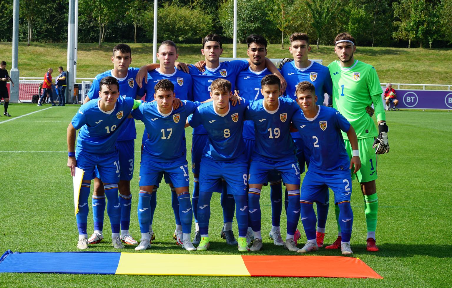 România U20 a fost învinsă drastic de Anglia U20 într-un amical de fotbal