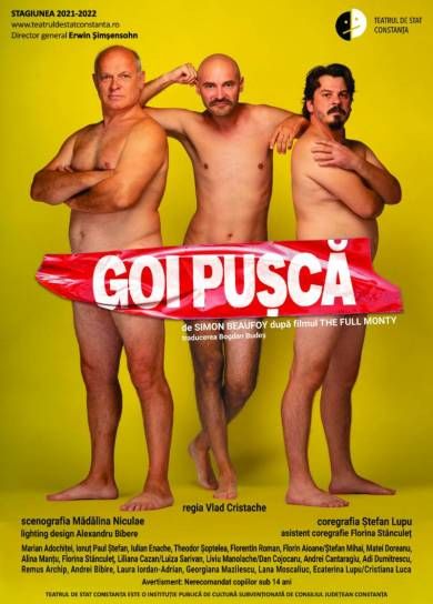 Premieră la Teatrul de Stat Constanța – Goi pușcă