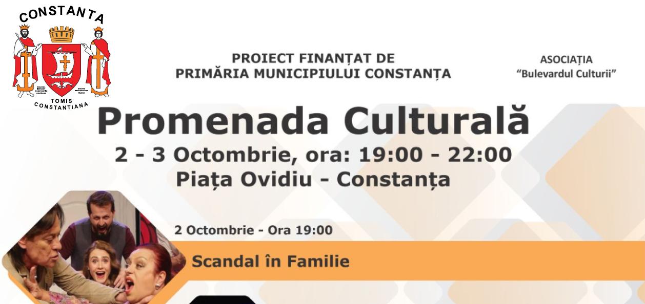 CONSTANŢA: „Promenada Culturală“, în Piaţa Ovidius