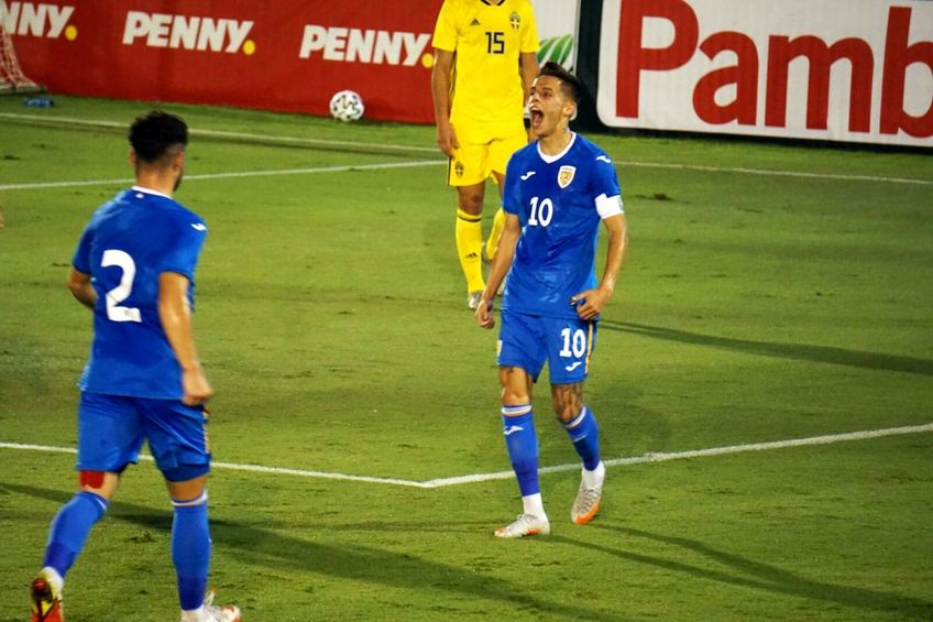 România U21 învins Suedia U20 într-un meci amical de fotbal