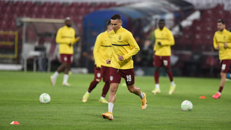 CFR Cluj joacă mâine seară cu AZ Alkmaar în Conference League